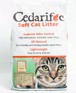 Cedarific Natural Cedar Chip Cat Litter