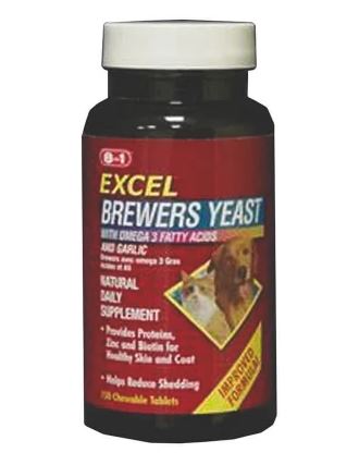 Excel Brewers Yeast With Fatty Acids & Garlic (1000 Tablets)