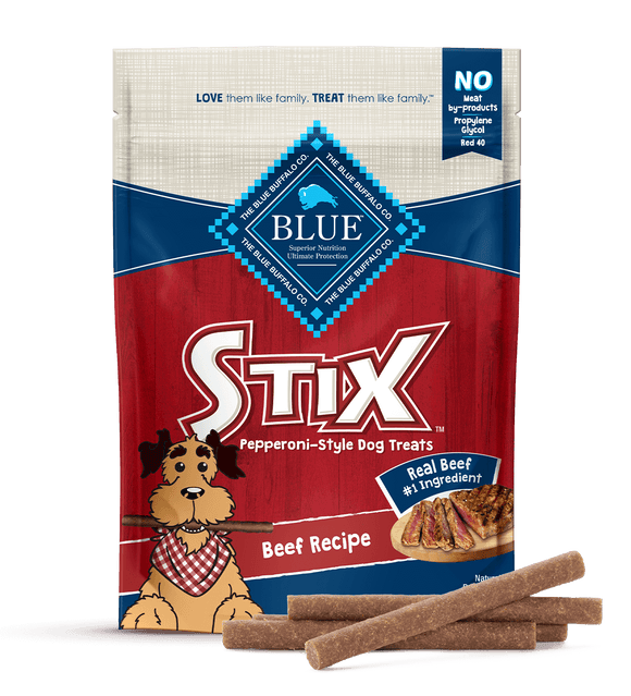 Blue Buffalo BLUE™ Stix Beef Recipe Natural Soft-Moist Dog Treats