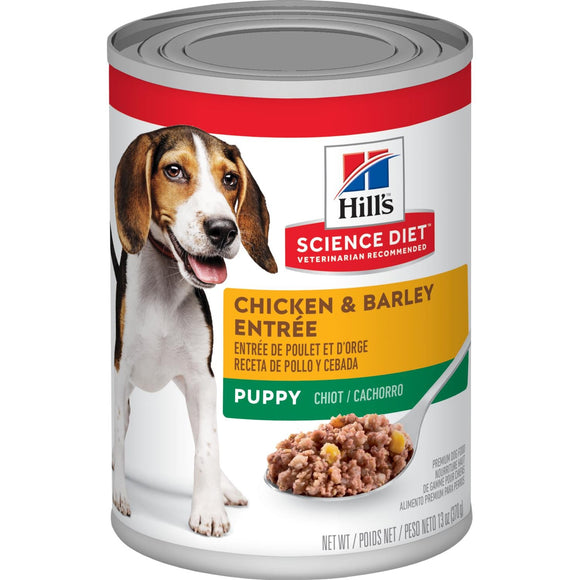 Hill's® Science Diet® Puppy Chicken & Barley Entrée (13 oz - Case of 12)
