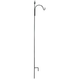 Shepherds Hook Plant Hanger, Spiral Twist, Bronze, 90-In.
