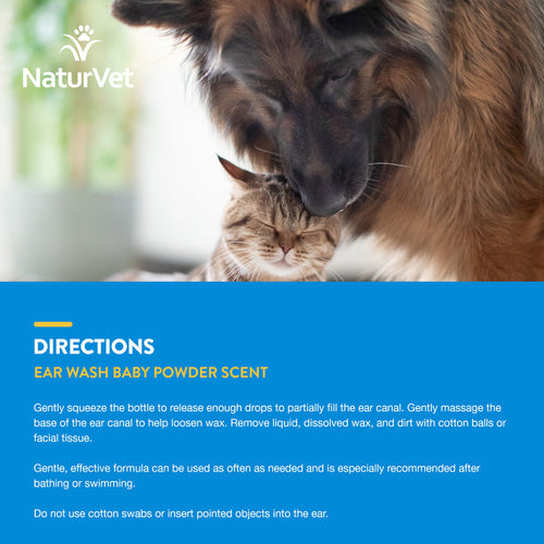 NaturVet Ear Wash Liquid