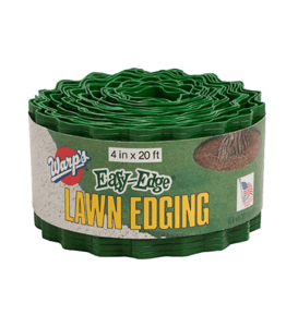 Warp Brothers Easy-Edge® Lawn Edging 4 in H X 20 in L, Green (4" x 20", Green)