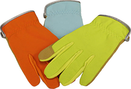 LADIES GLOVE SM SYN PALM SPANDEX BACK