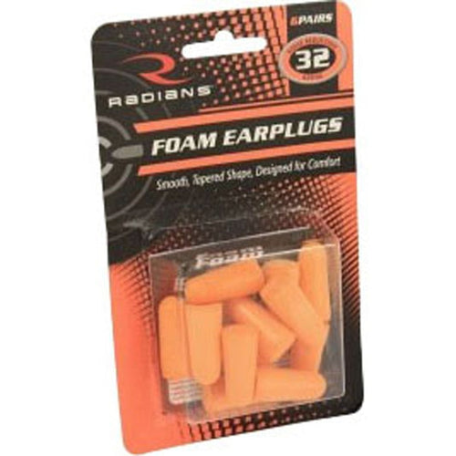 Radians Ear Plugs Carded Blister Pack