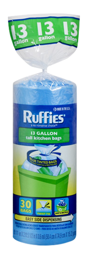 Ruffies Sort & Recycle Bags 39 Gallon