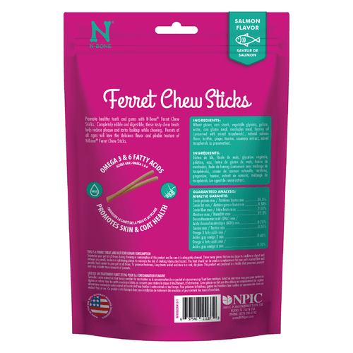 N-Bone® Ferret Chew Sticks Salmon Flavor