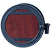 WALL MOUNT HOSE REEL W/WHISKEY BARREL FINISH