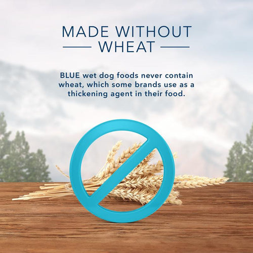 Blue Buffalo Wilderness Grain Free Flatland Feast with Turkey, Duck & Quail Canned Dog Food