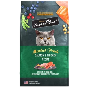 Fussie Cat Fussie Cat Market Fresh Salmon & Chicken Meal Recipe Dry Cat Food