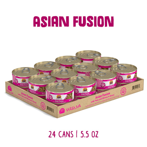 Weruva Asian Fusion With Tuna & Shirasu in Gravy Canned Cat Food