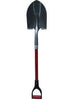 Agway D-Handle Round Point Shovel w/ Fiberglass Handle