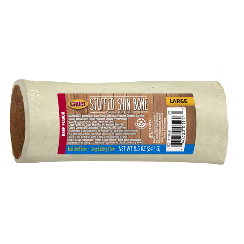 CADET Stuffed Shin Bones Beef Dog Treats