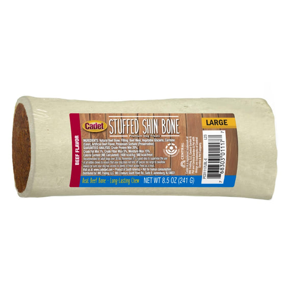 CADET Stuffed Shin Bones Beef Dog Treats