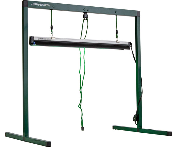 Hydrofarm Jump Start 2' T5 Grow Light System with Timer (Stand, Fixture & Tube)