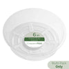 Crescent Garden Clear Heavy-Duty Plant Saucer