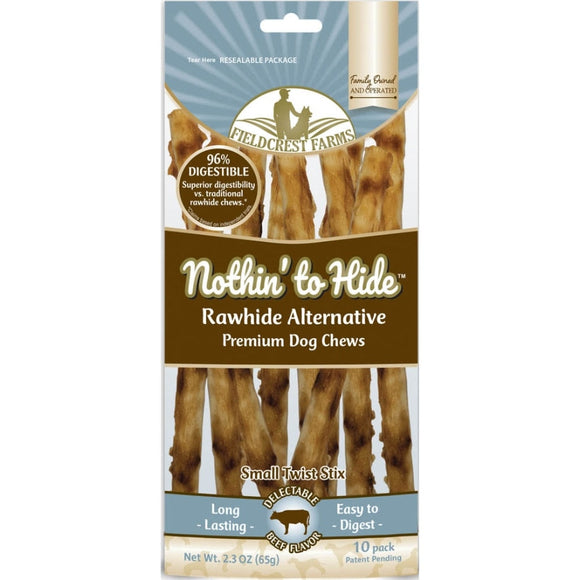 Fieldcrest Farms Rawhide Alternative Small Twist Stix