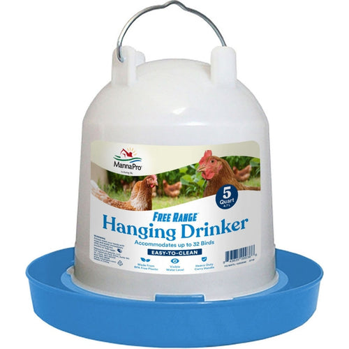 FREE RANGE PLASTIC POULTRY WATERER