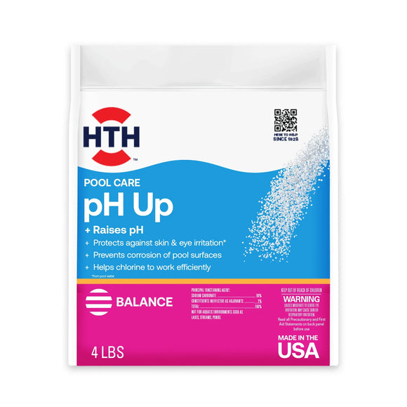 HTH® Pool Care pH Up 4 lbs.