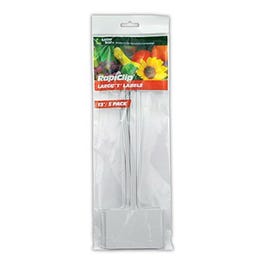 Plant "T" Labels, Extra Large, 13-In., 5-Pk.
