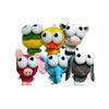 Dog Toy, Big Eyez Plush Animal, Assorted Styles