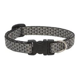 Eco Dog Collar, Adjustable, Granite, 1/2 x 10 to 16-In.