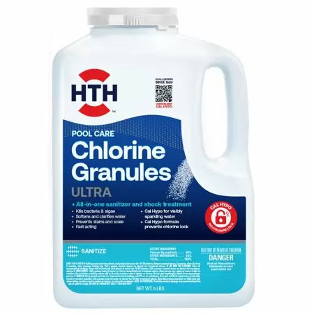HTH® Pool Care Chlorine Granules Ultra 5 lbs