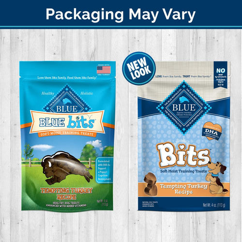 Blue Buffalo Bits Tempting Turkey Natural Soft-Moist Training Treats