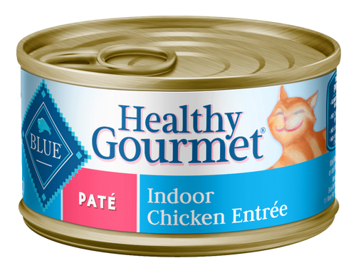 Blue Buffalo Healthy Gourmet Adult Indoor Chicken Entree Canned Cat Food