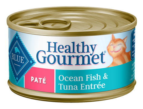 Blue Buffalo Healthy Gourmet Adult Ocean Fish & Tuna Entree Canned Cat Food