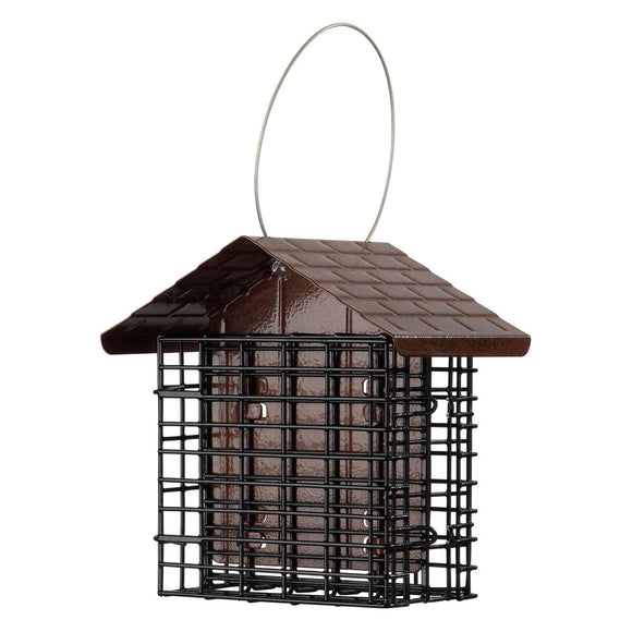 More Birds® Two Cake Suet Buffet Bird Feeder with Weather Guard