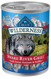 Blue Buffalo Wilderness Grain Free Snake River Grill Trout, Venison & Rabbit Canned Dog Food