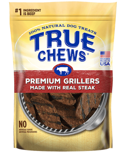 True Chews Premium Grillers with Real Steak Dog Treats