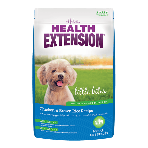 Health Extension Little Bites Chicken & Brown Rice Recipe Dry Dog Food