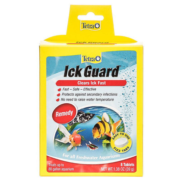 Tetra Ick Guard® Aquarium Remedy Easy to Use Fizz Tabs