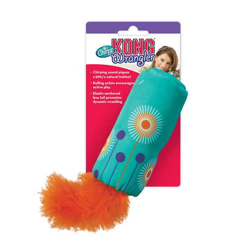 Kong Wrangler Chirpz Cat Toy