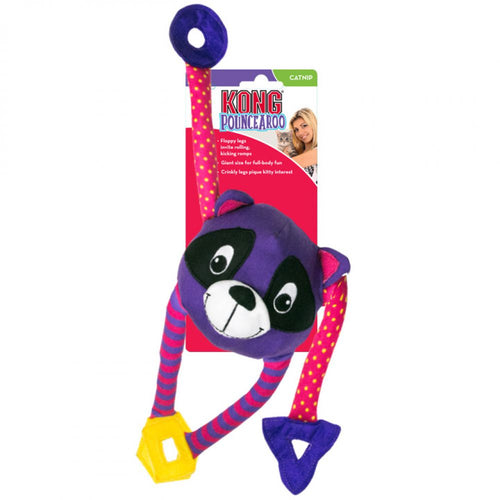 Kong Pouncearoo Raccoon Cat Toy