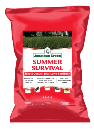 Summer Survival Insect Control with Lawn Fertilizer