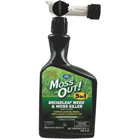 Lilly Miller MOSS OUT! 24 Oz. Ready To Spray Moss & Algae Killer