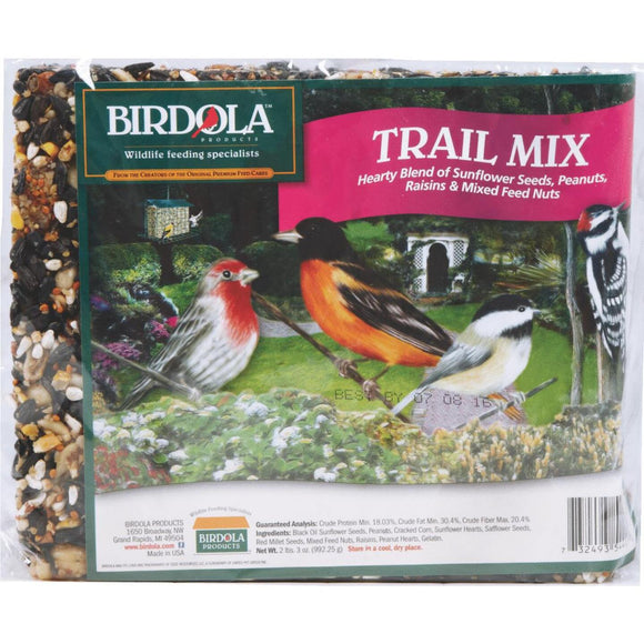 Birdola 2 Lb. Trail Mix Wild Bird Seed Cake