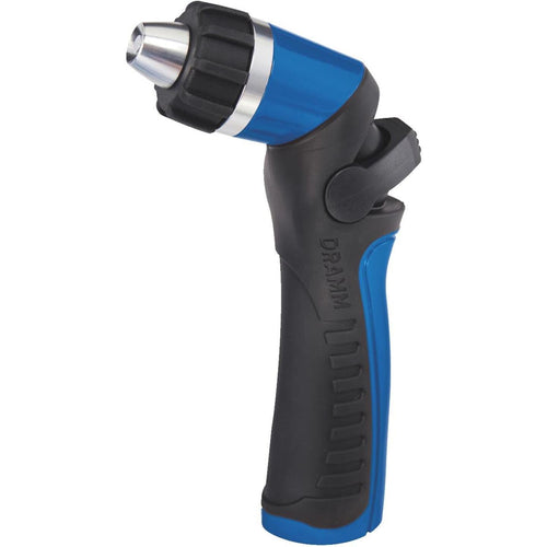 Dramm One Touch Metal Pistol Nozzle, Blue