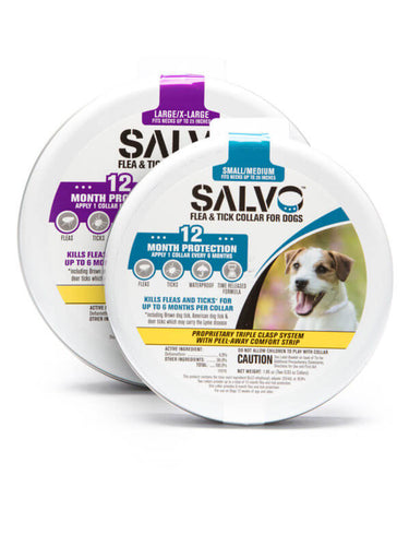 Salvo Flea & Tick Collar for Dogs