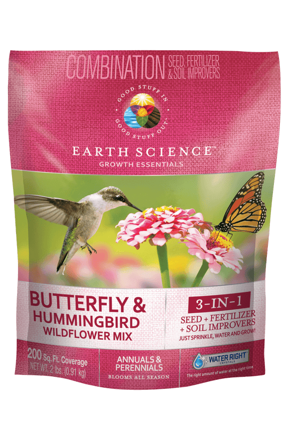Skyline Encap Earth Science Wildflower Butterfly & Hummingbird Mix