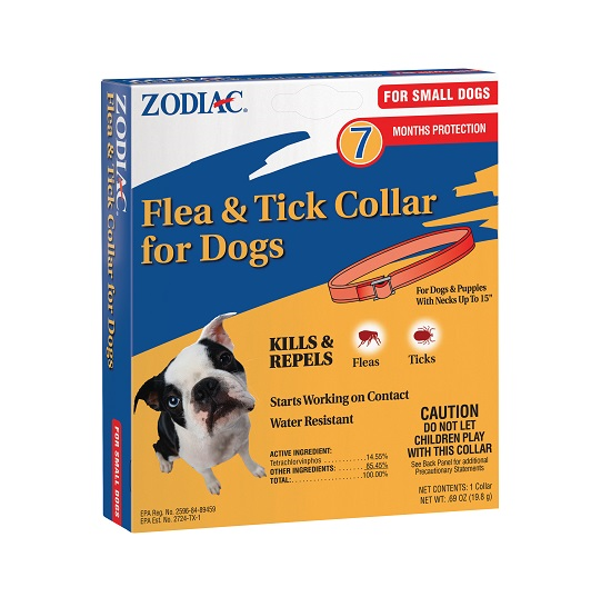 ZODIAC® FLEA & TICK COLLAR FOR SMALL AND LARGE DOGS