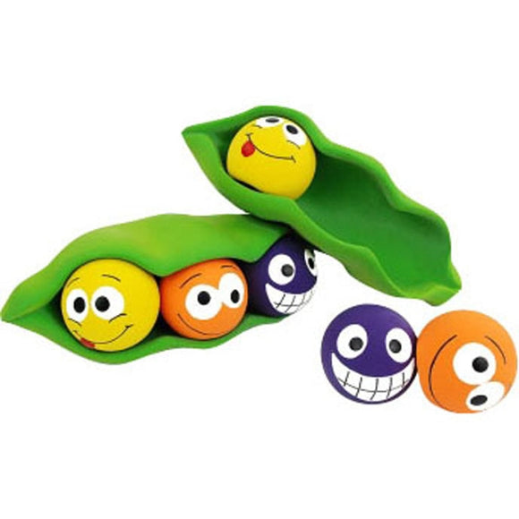 MULTIPET SQUEAKABLES LATEX 3 PEAS IN A POD By: MULTIPET