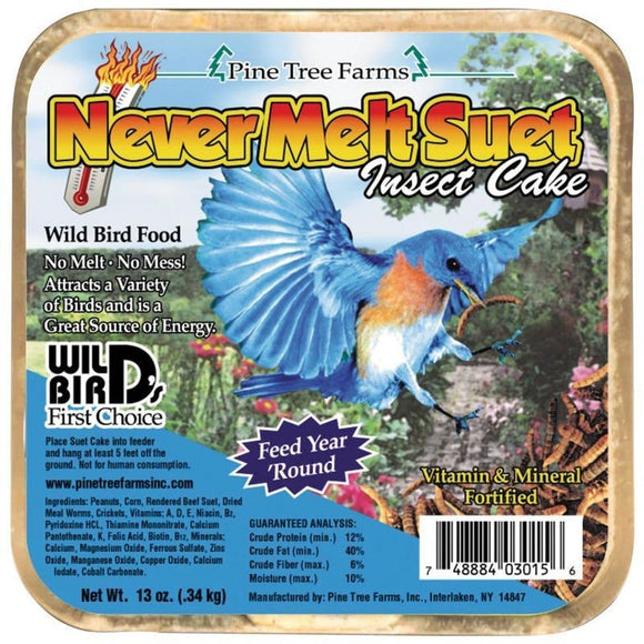 Pine Tree Farms Never Melt Suet Insect Cake