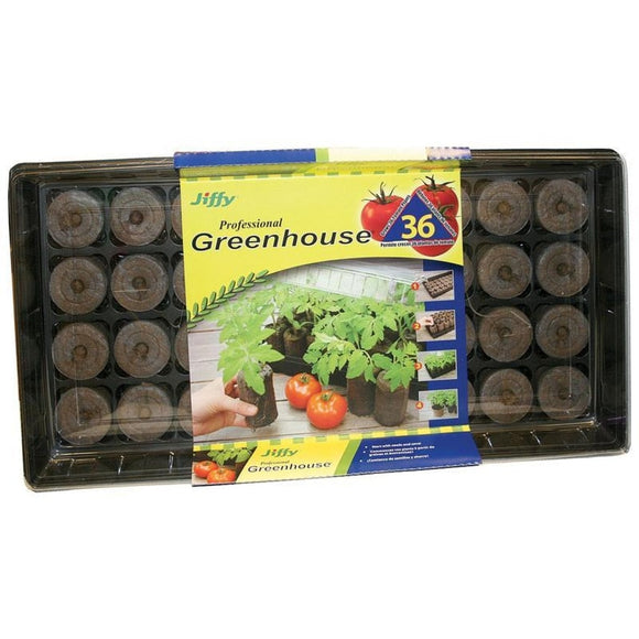 Jiffy Tomato Starter Greenhouse Superthrive Label