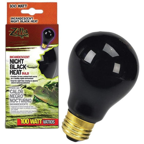 Zilla Night Black Heat Incandescent Bulb