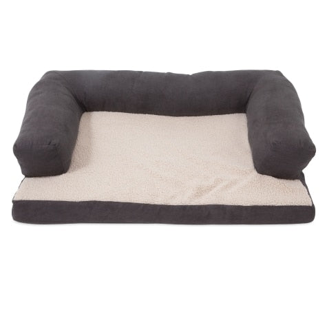 Petmate Aspen Pet Bolster Orthopedic Pet Bed