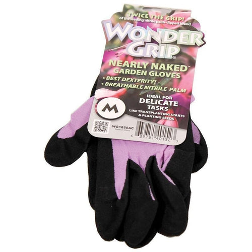 Wonder Grip Nearly Naked Garden Gloves